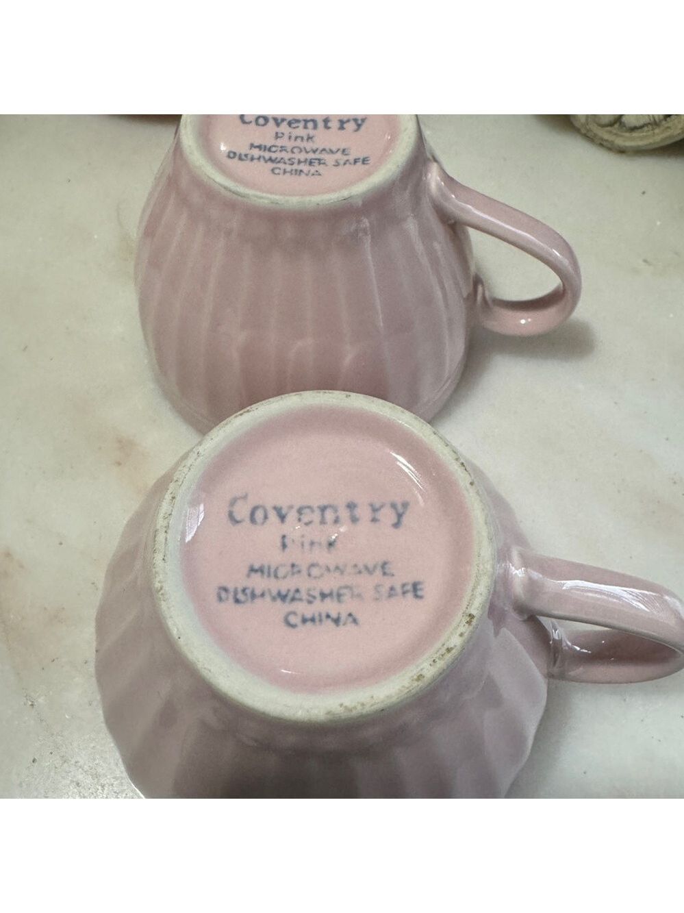 Coventry Pink by JcPenney Set of 2 Coffee Cups - Picture 4 of 5